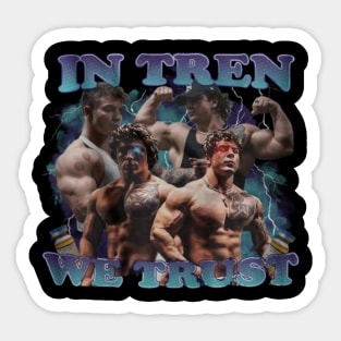 Tren Twins In Tren We Trust Sticker